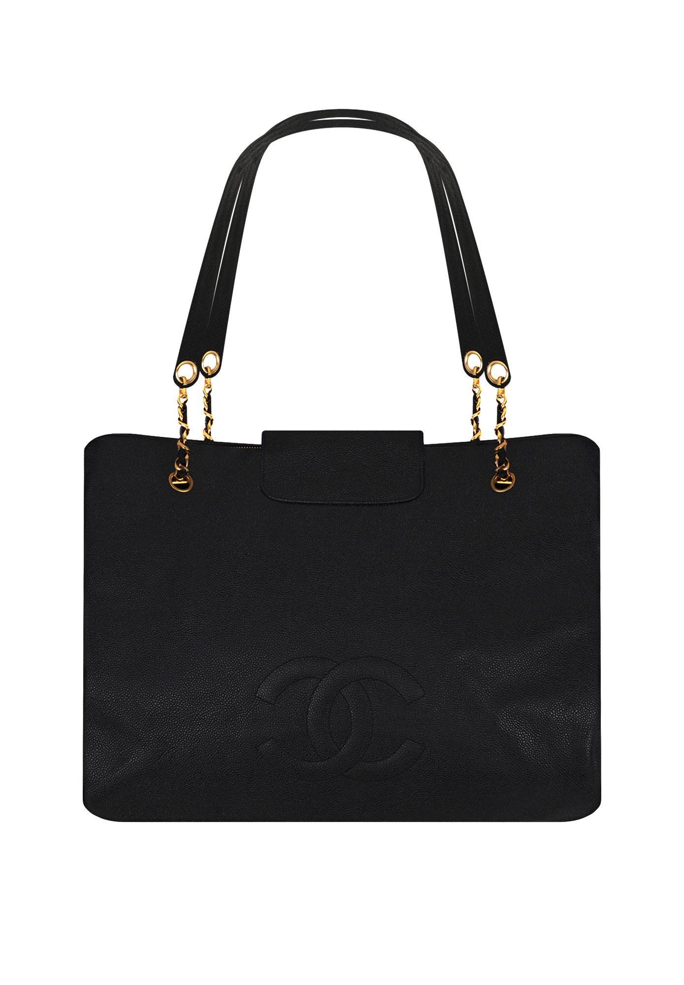 Chanel Supermodel Caviar Tote Bag