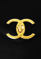 Chanel Supermodel Caviar Tote Bag