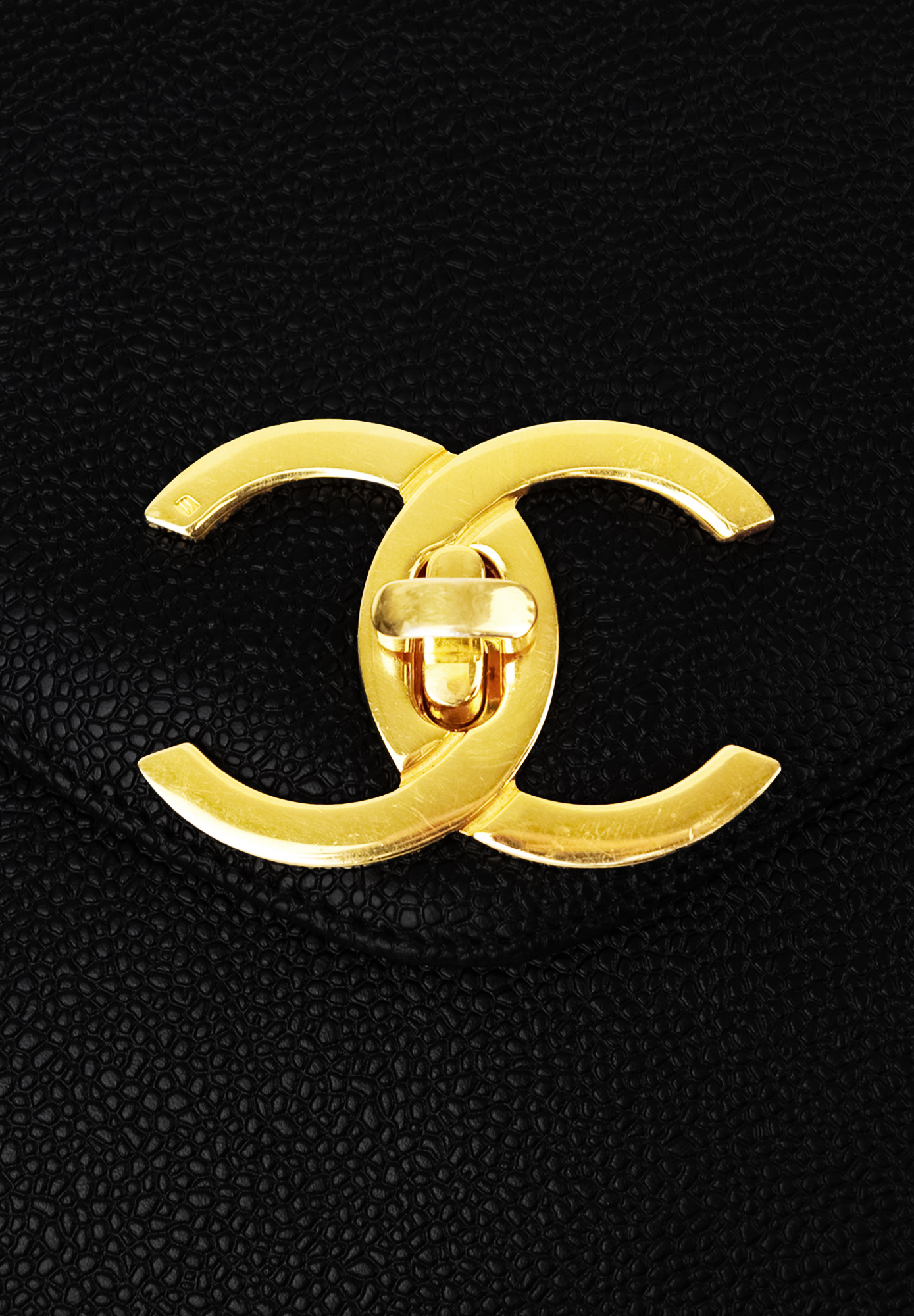 Chanel Supermodel Caviar Tote Bag