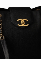 Chanel Supermodel Caviar Tote Bag