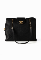 Chanel Supermodel Caviar Tote Bag