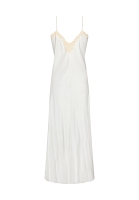La Perla Silk Dress With Lace