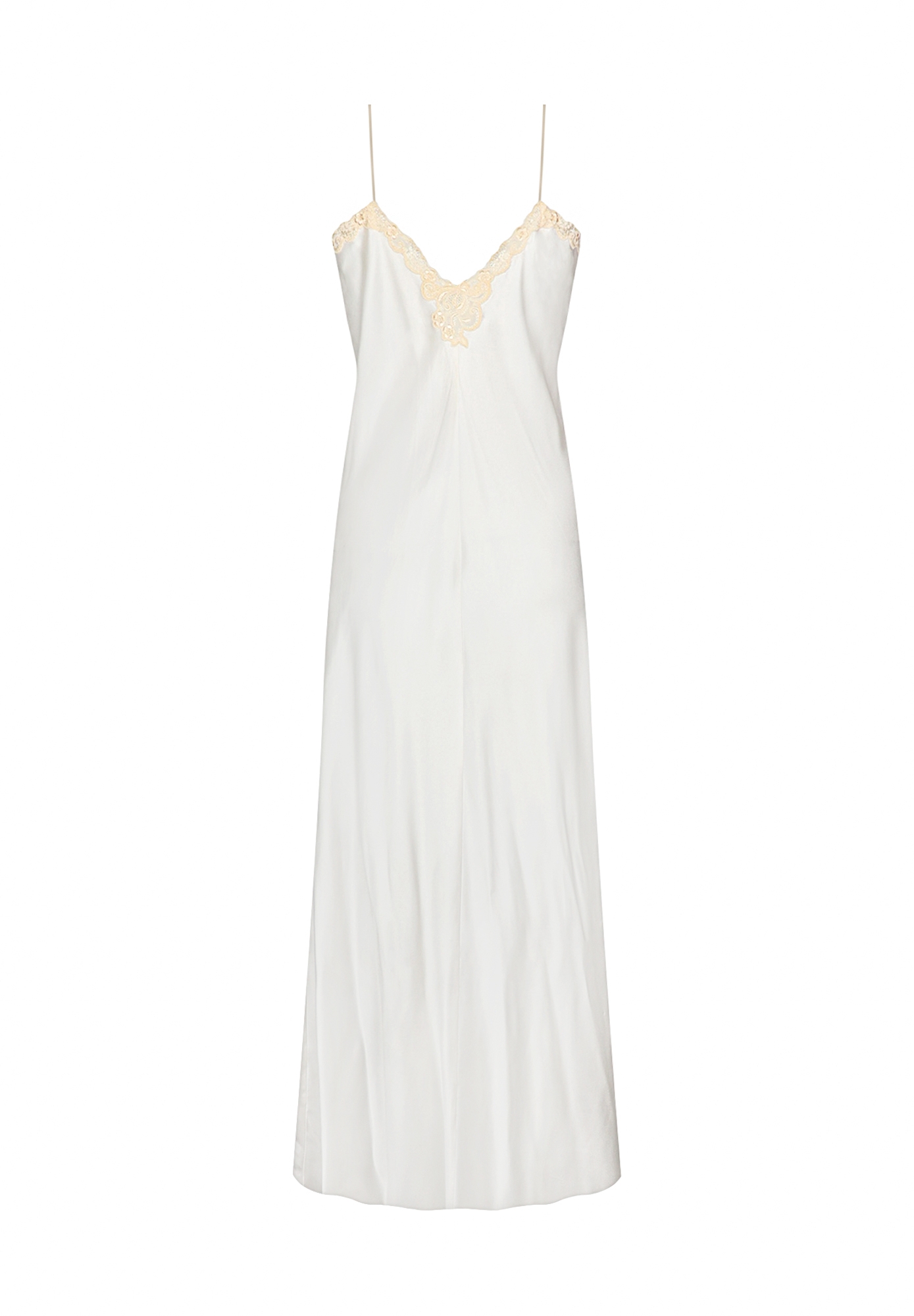 La Perla Silk Dress With Lace