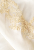 La Perla Silk Dress With Lace