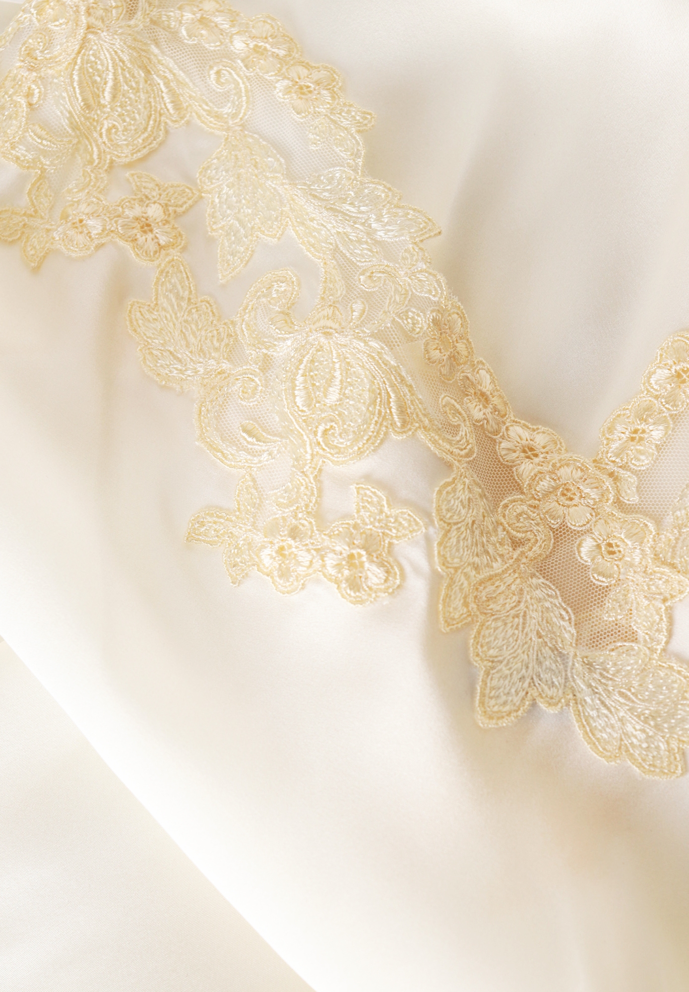 La Perla Silk Dress With Lace