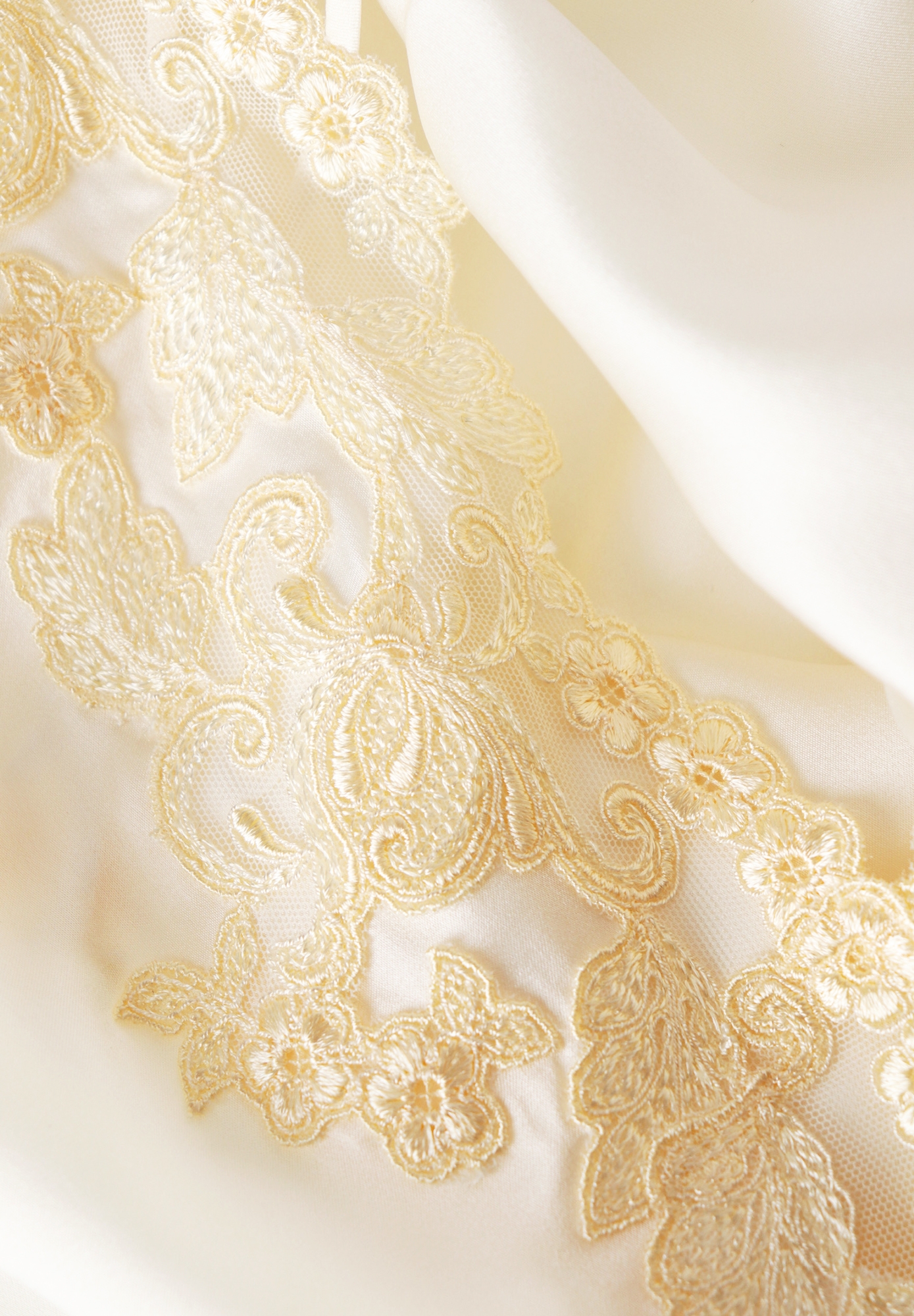 La Perla Silk Dress With Lace