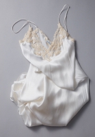 La Perla Silk Dress With Lace