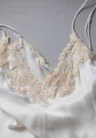 La Perla Silk Dress With Lace