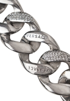 Versace Chain Necklace With Crystals
