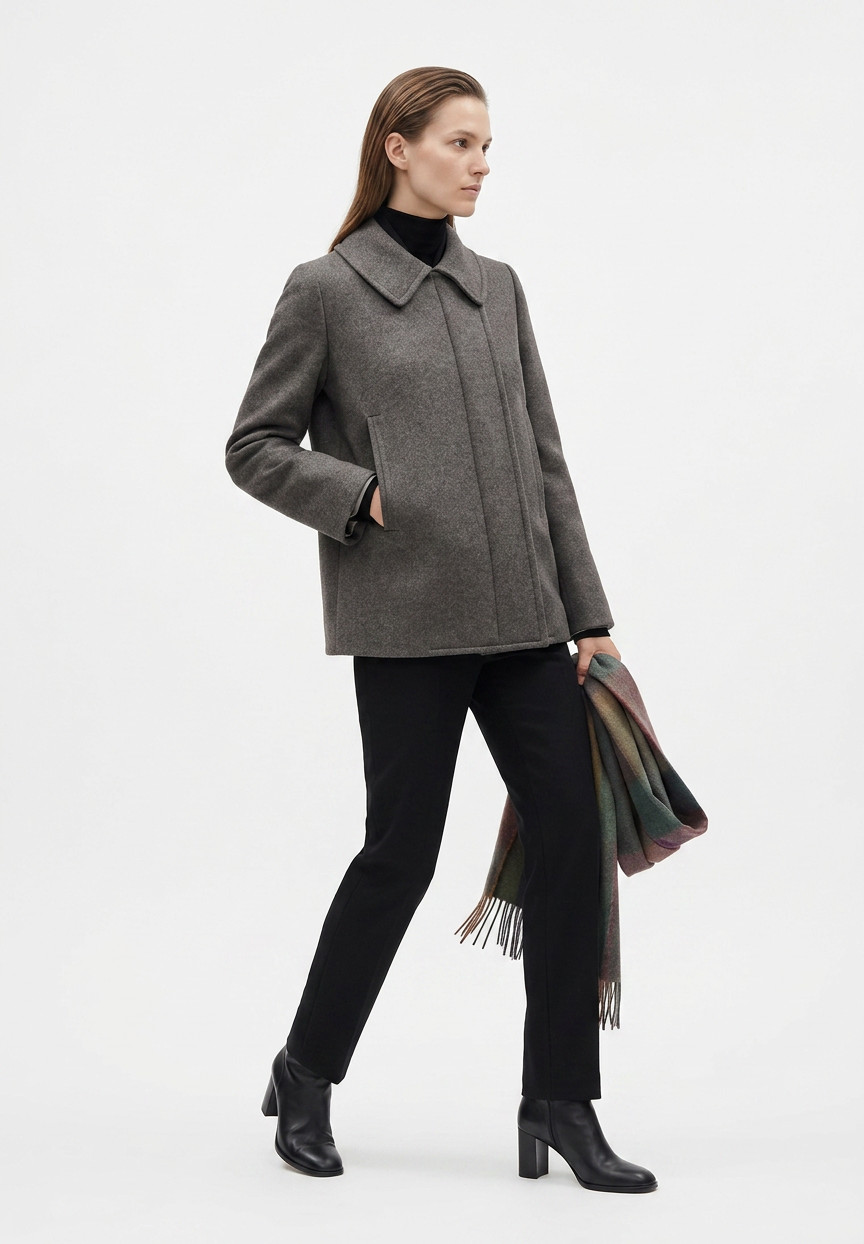 Hermès Cashmere Half Coat
