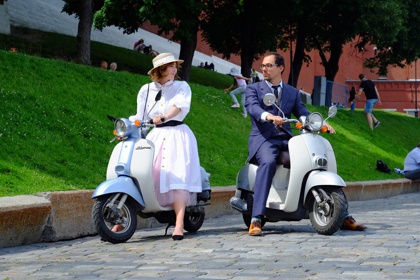 Chanel White Cotton Dress