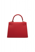 Hermès Kelly 25 Rouge Casaque Epsom Bag