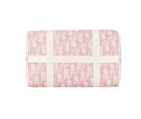Dior Pink Monogram Boston Bag