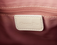 Dior Pink Monogram Boston Bag