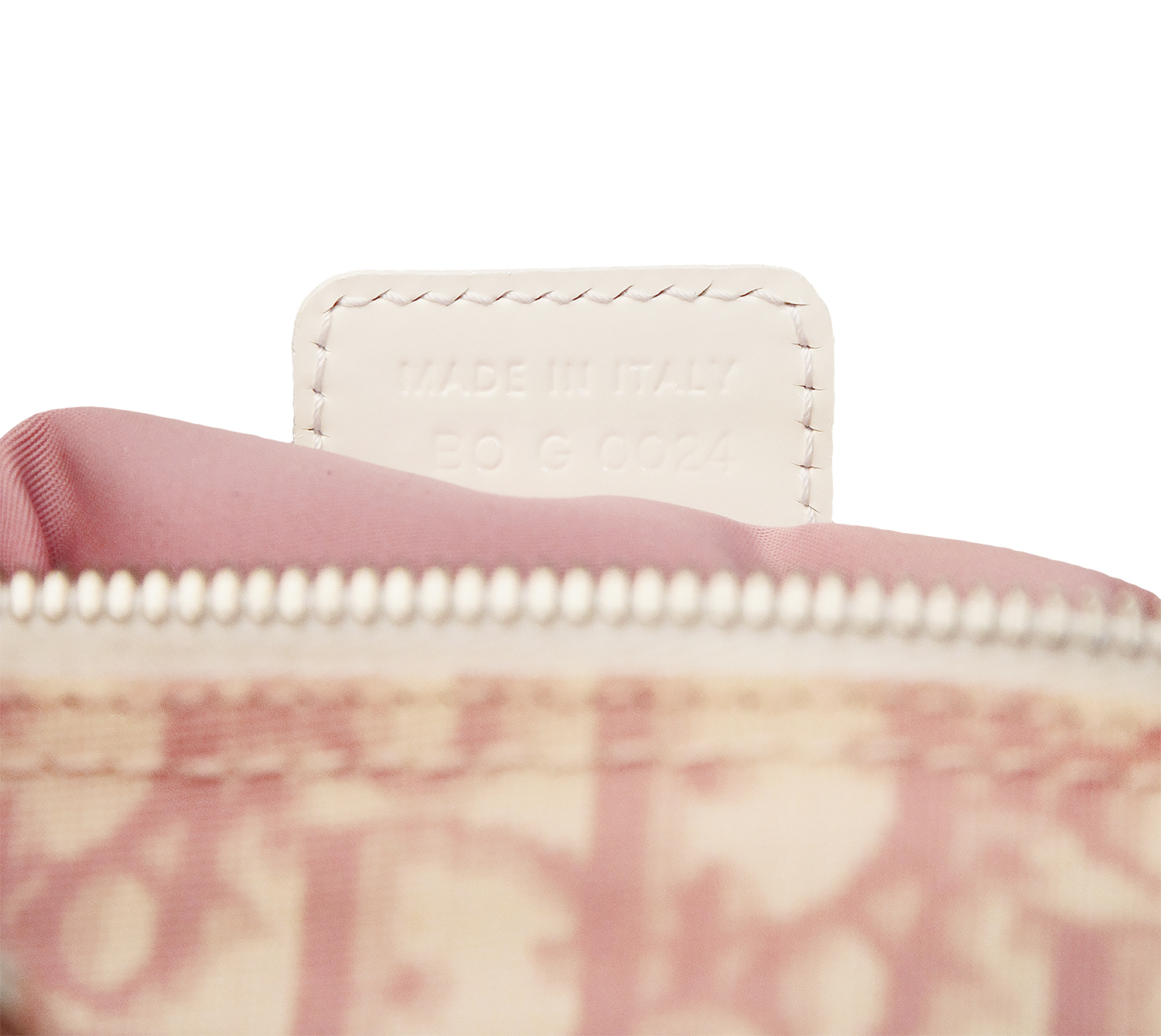 Dior Pink Monogram Boston Bag