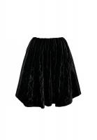 Fendi Black Velvet Skirt