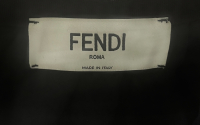 Fendi Black Velvet Skirt