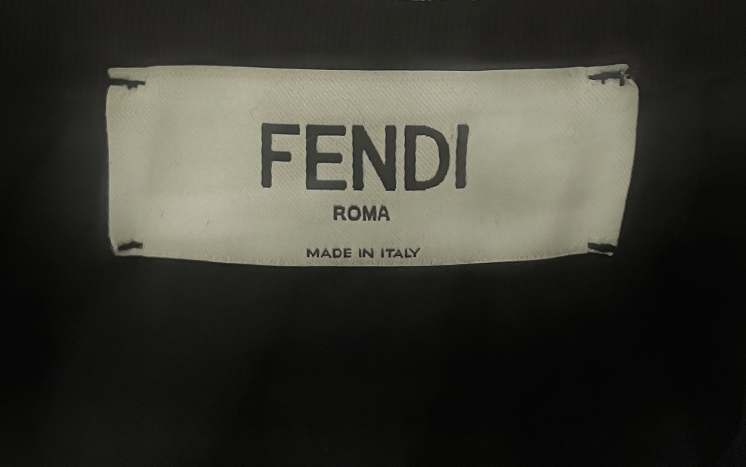 Fendi Black Velvet Skirt