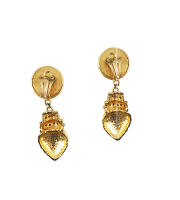 Vintage Crystals Clip-On-Earrings