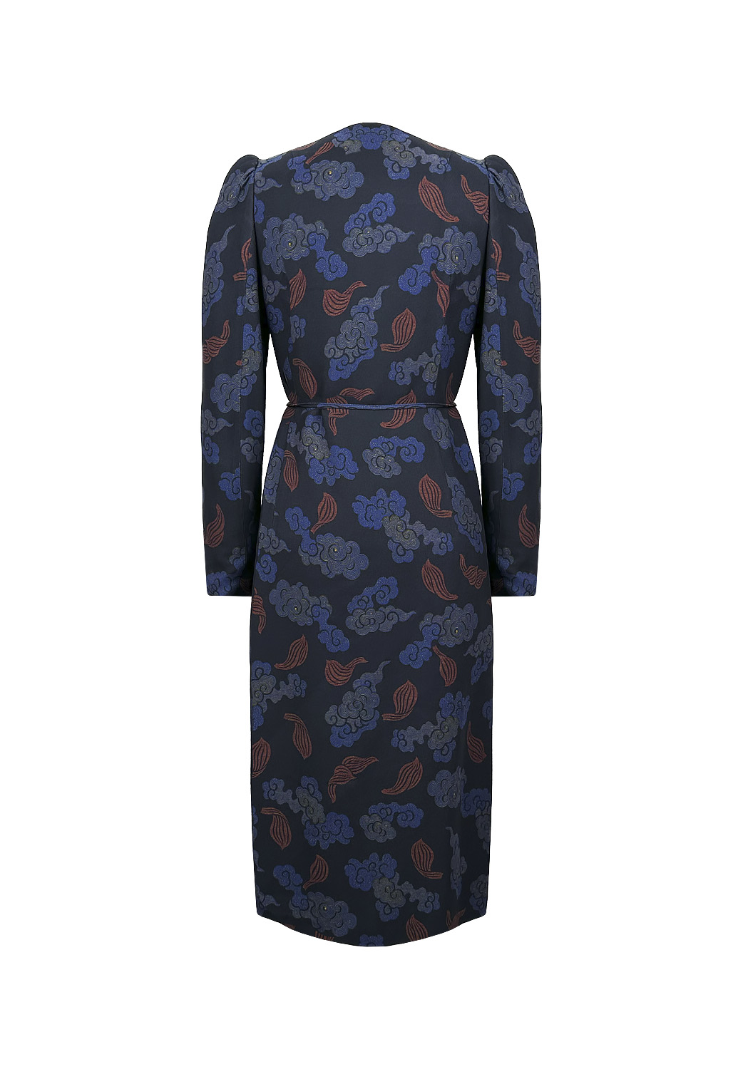 Dries Van Noten Printed Wrap Dress