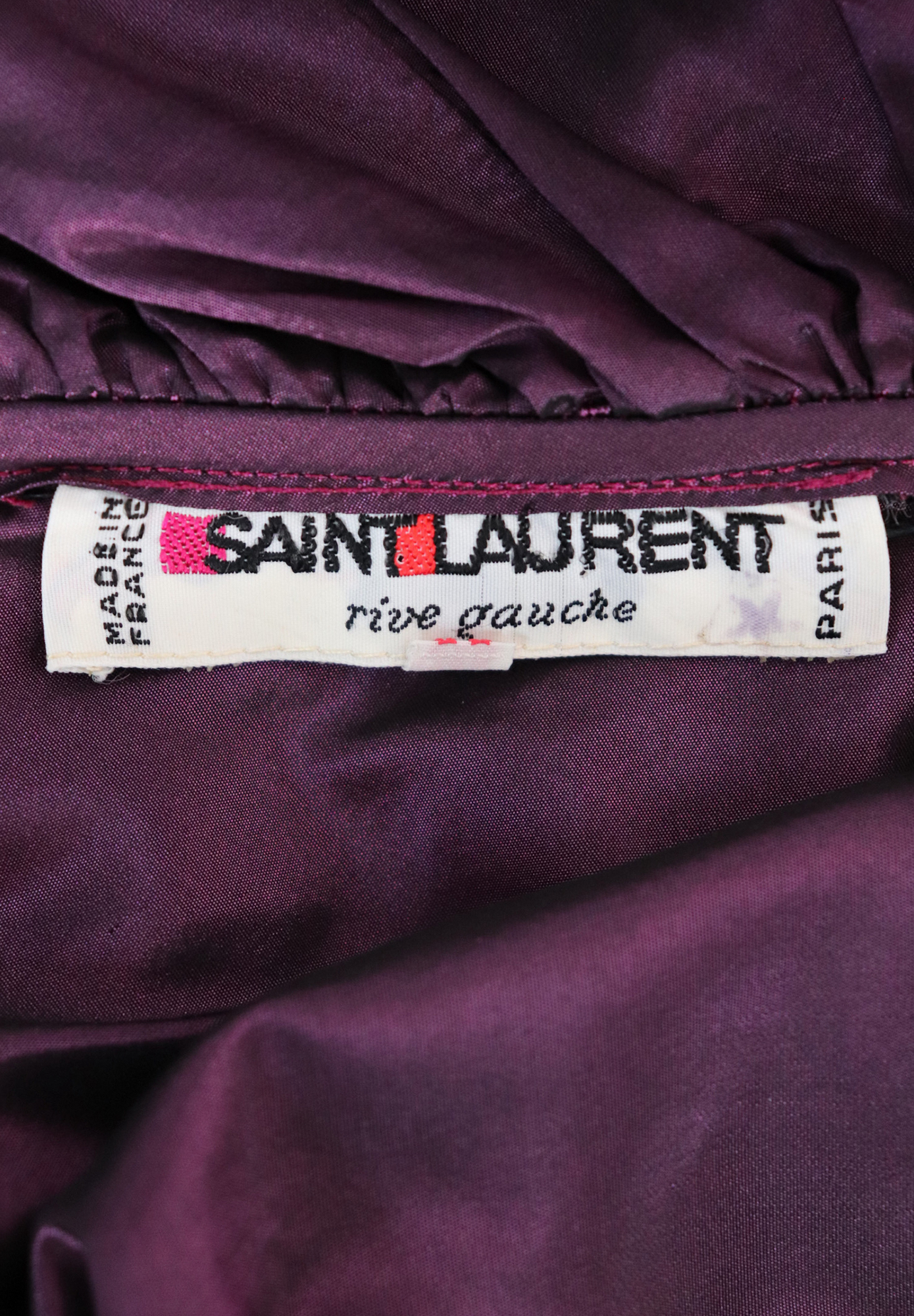 Yves Saint Laurent Satin Dress