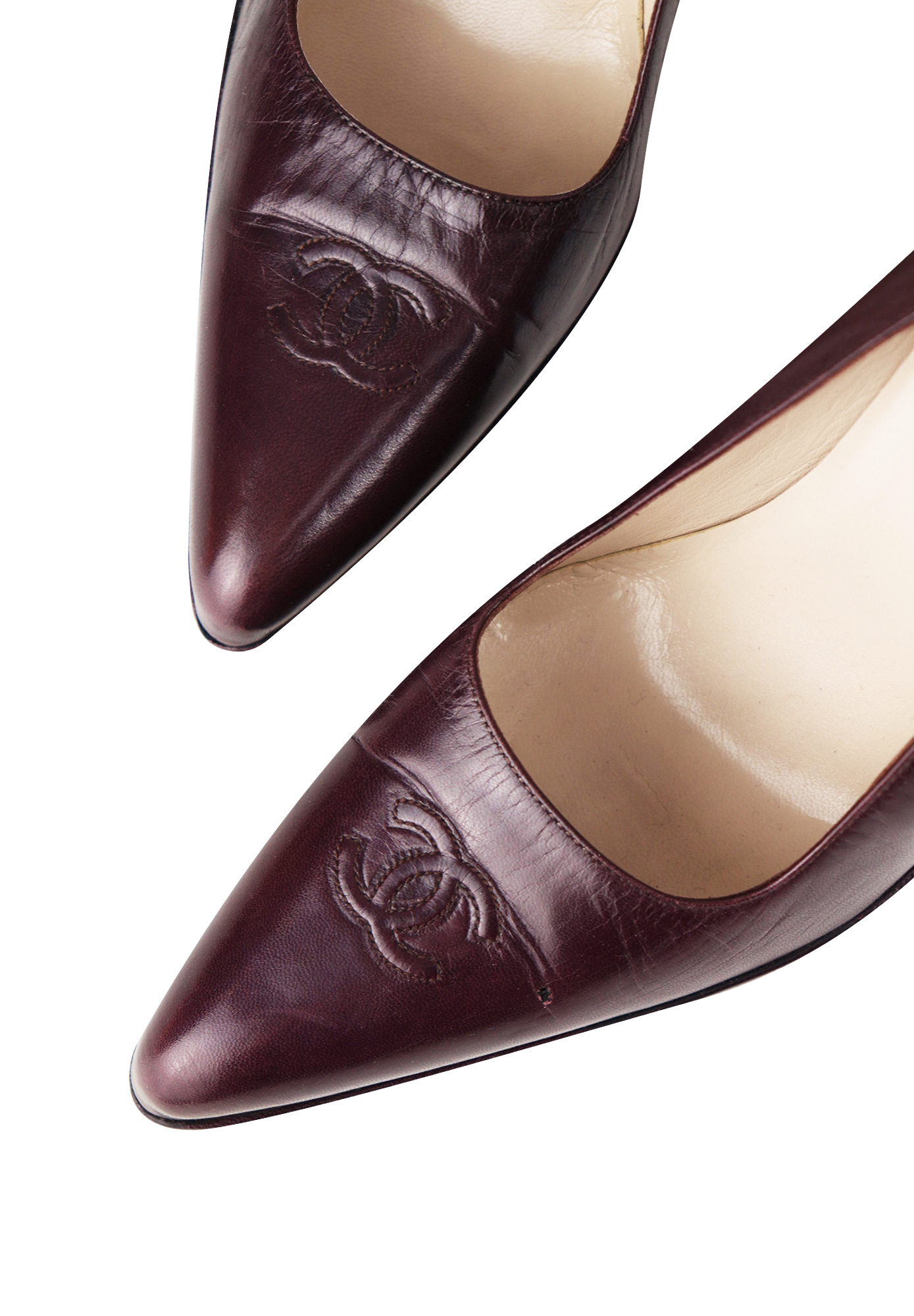 Chanel Heel Shoes With A Logo