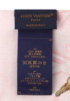 Louis Vuitton Silk Bandeau Scarf With Monograms