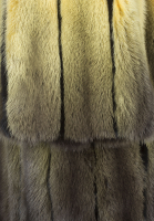 Fendi Yellow Fur Coat