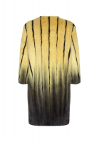 Fendi Yellow Fur Coat
