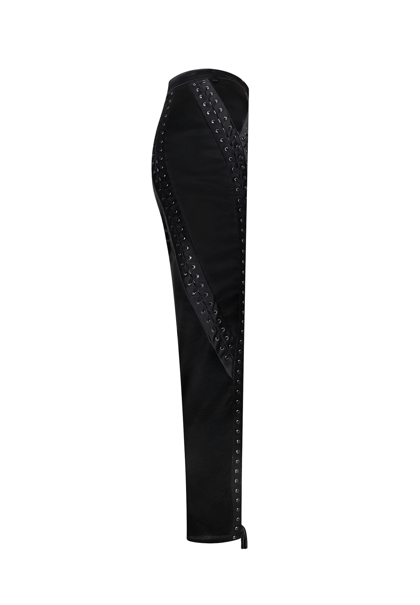 Dolce&Gabbana Satin Trousers With Lacing