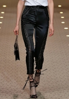 Dolce&Gabbana Satin Trousers With Lacing