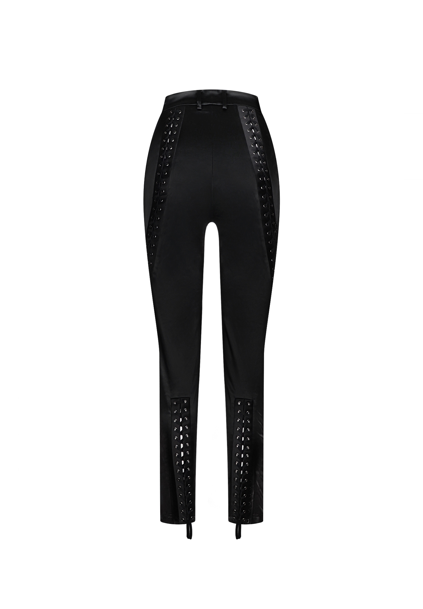 Dolce&Gabbana Satin Trousers With Lacing