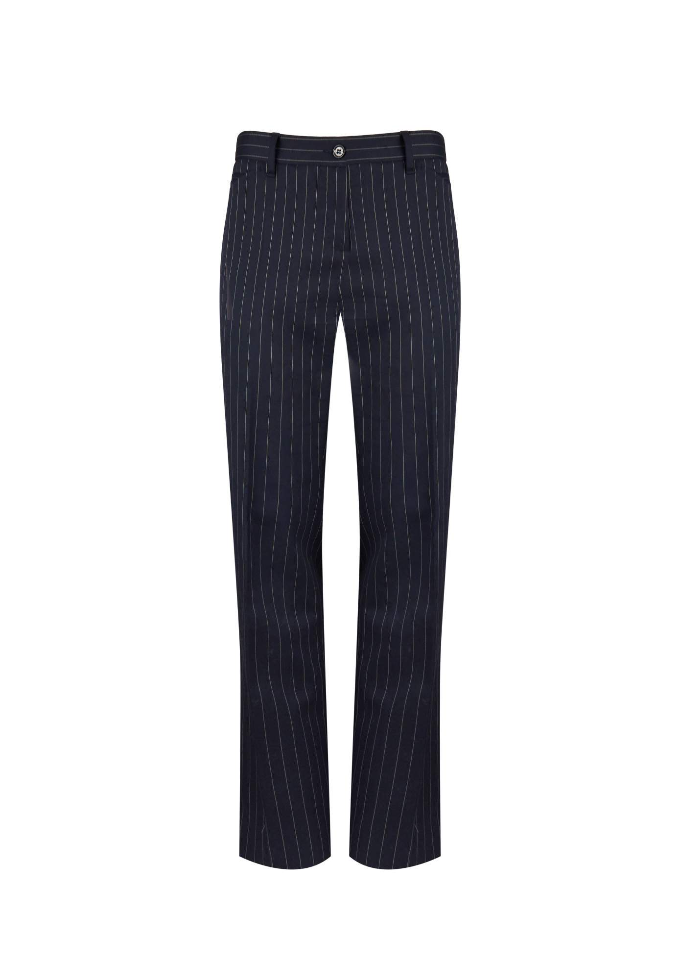 Dolce & Gabbana Navy Striped Suit