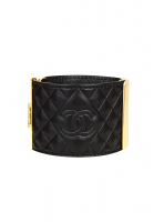 Chanel Quilted Bracelet With Logo
