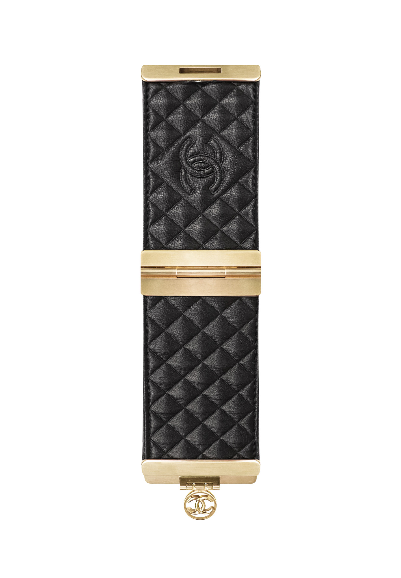 Chanel Quilted Bracelet With Logo