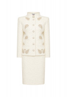 Yves Saint Laurent Suit With Embroidery