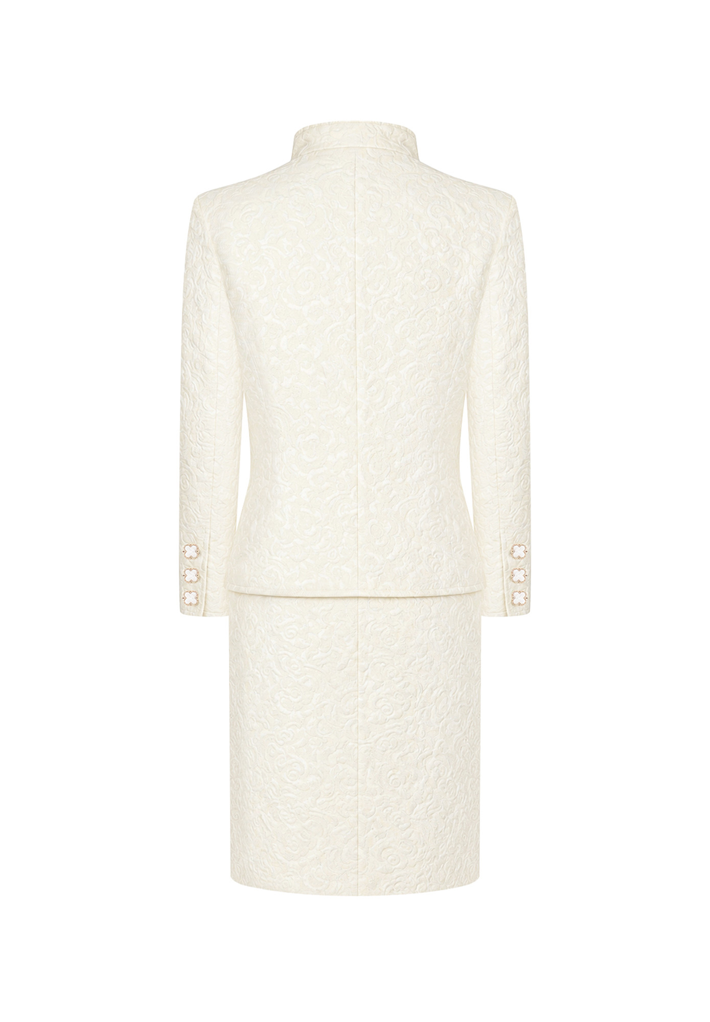 Yves Saint Laurent Suit With Embroidery