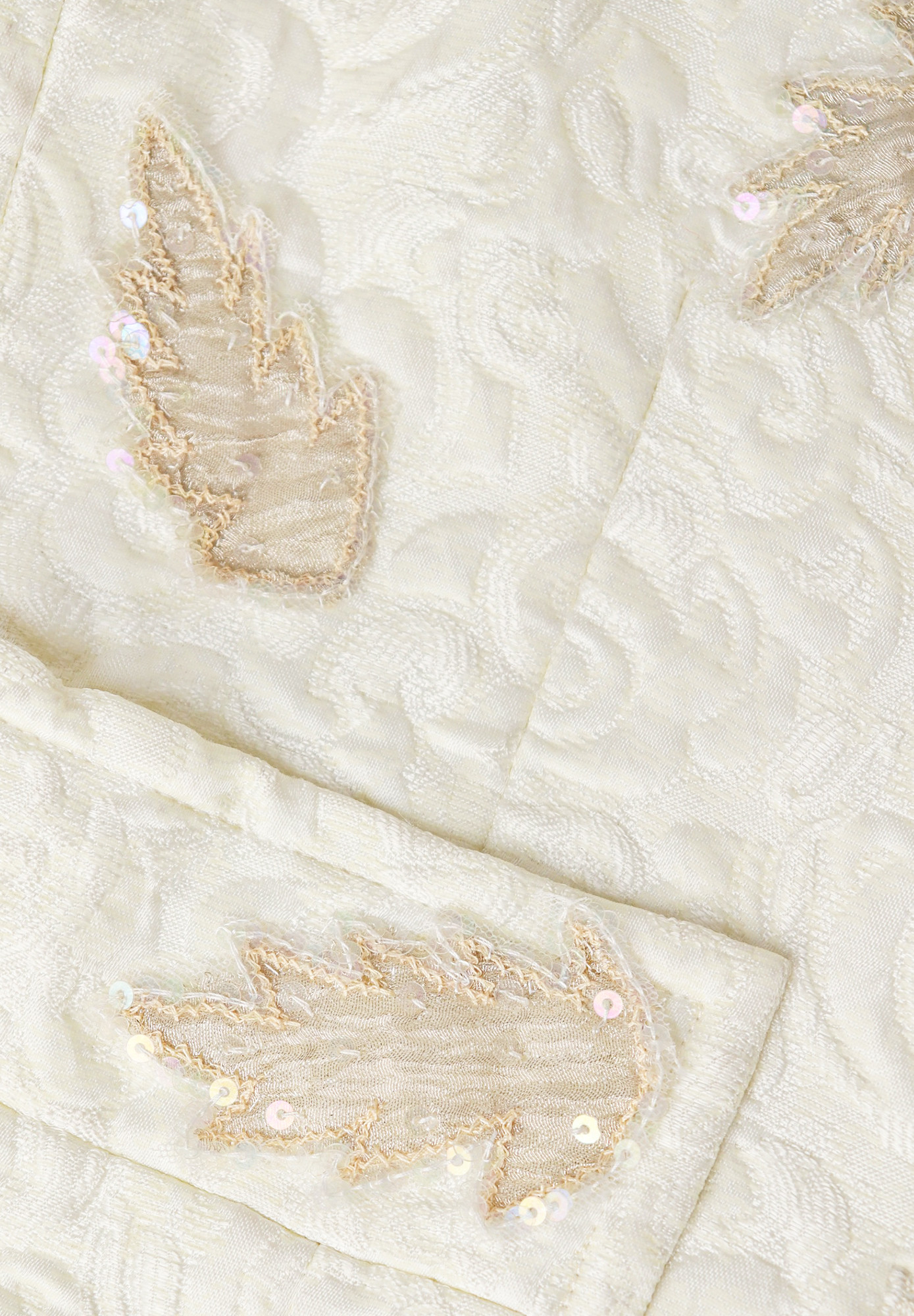 Yves Saint Laurent Suit With Embroidery