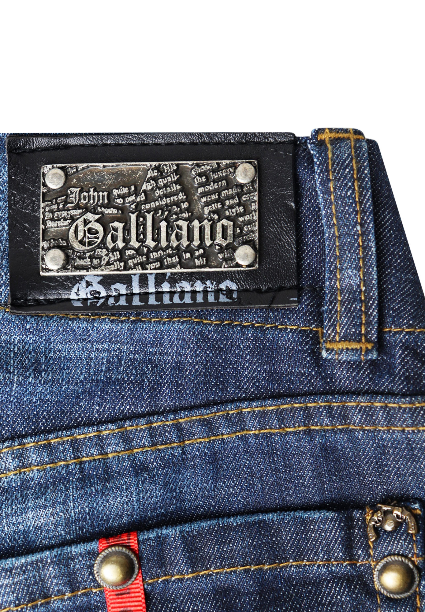 John Galliano Breeches with Rivets