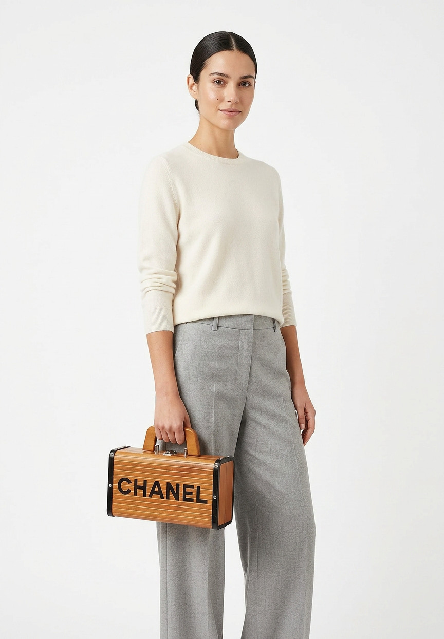 Chanel Wooden Vanity