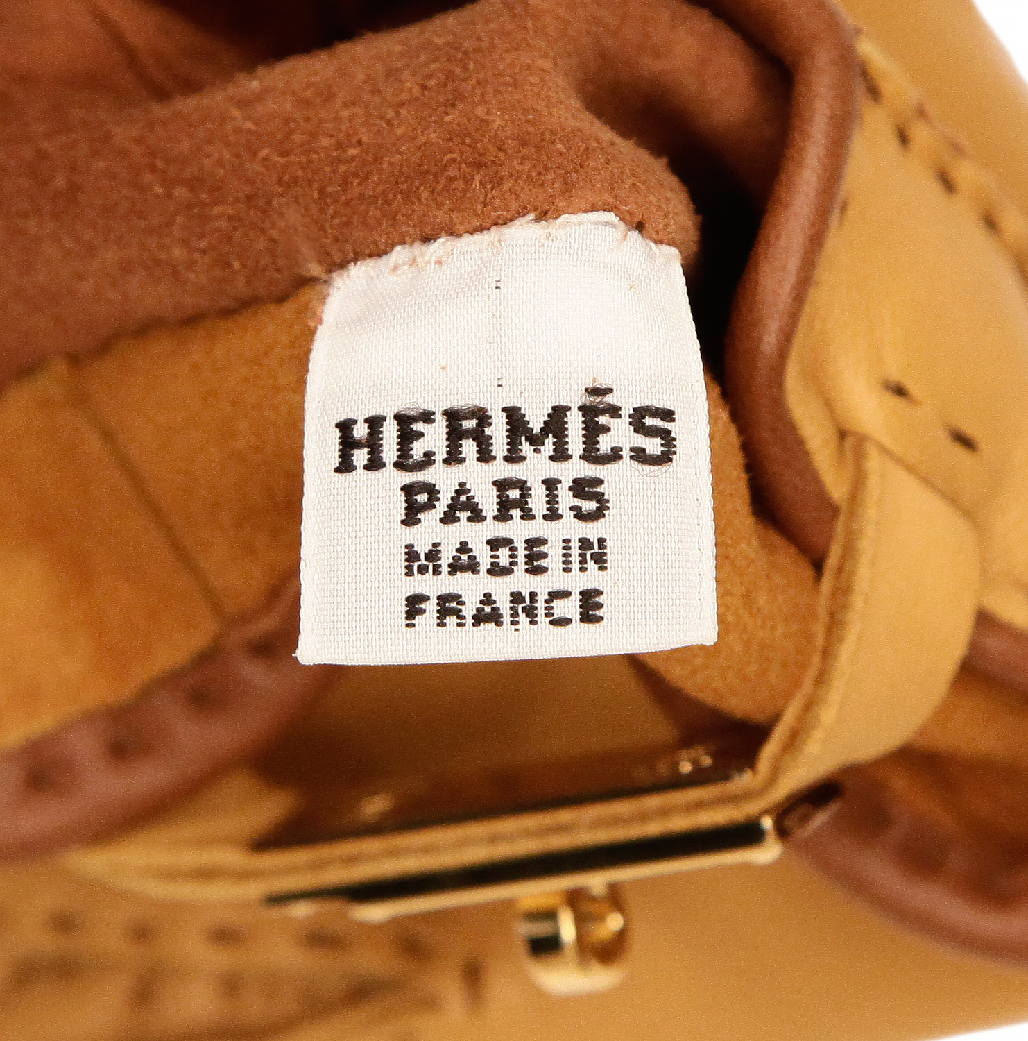 Hermès Leather Gloves