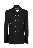 Classic Black Chanel Jacket