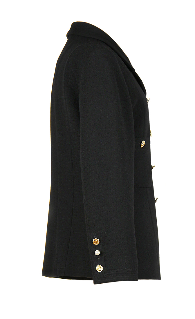 Classic Black Chanel Jacket