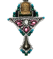 Larry Vrba Massive Crystals Necklace