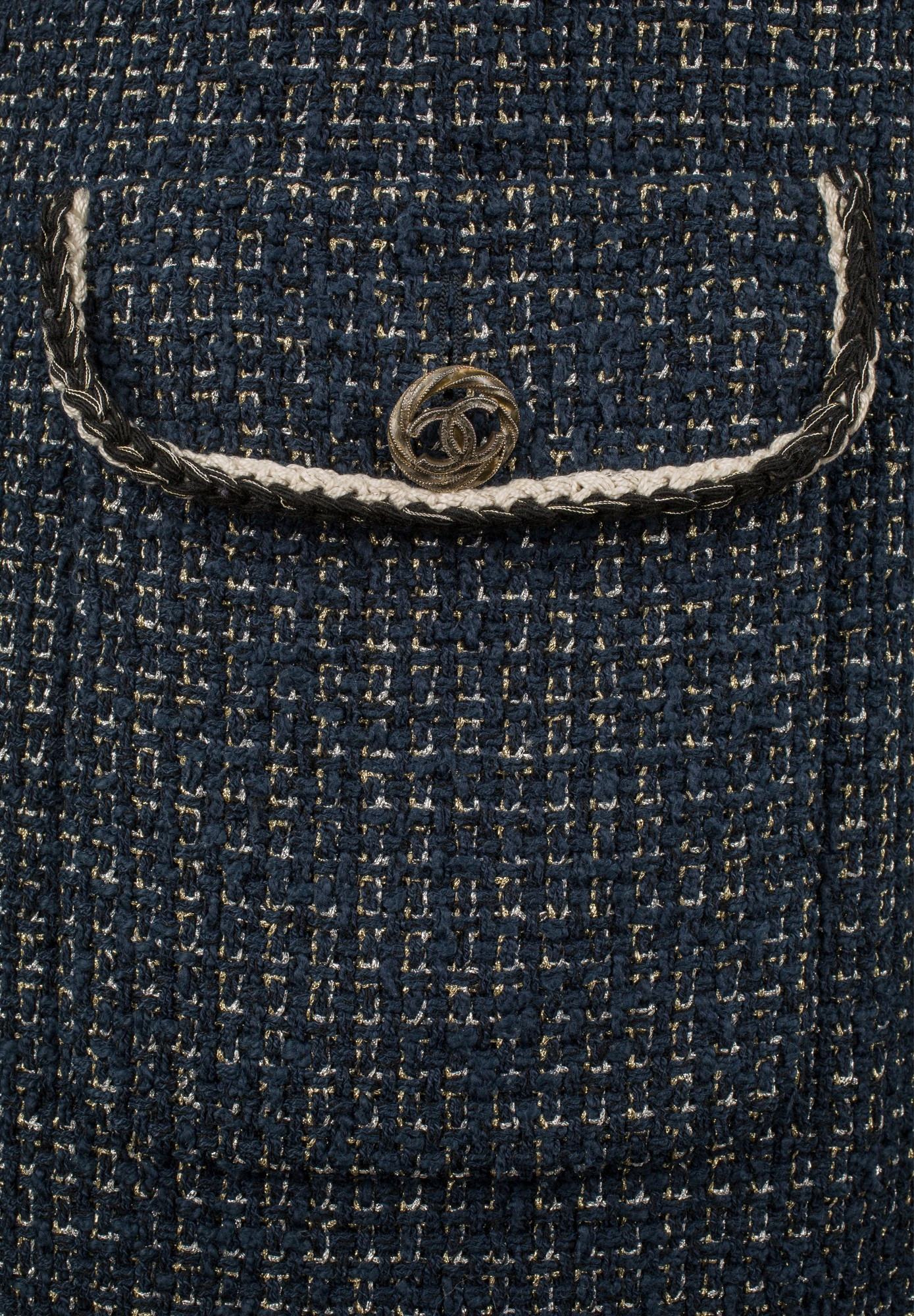 Chanel Tweed Vest-Jacket 