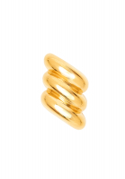 Christian Dior Gold Clip-On Earrings