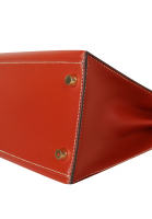 Hermès Kelly 28 Sellier Brique Box Bag