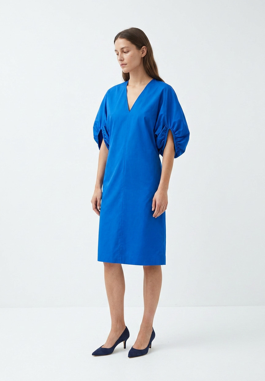 Blue Yves Saint Laurent Dress