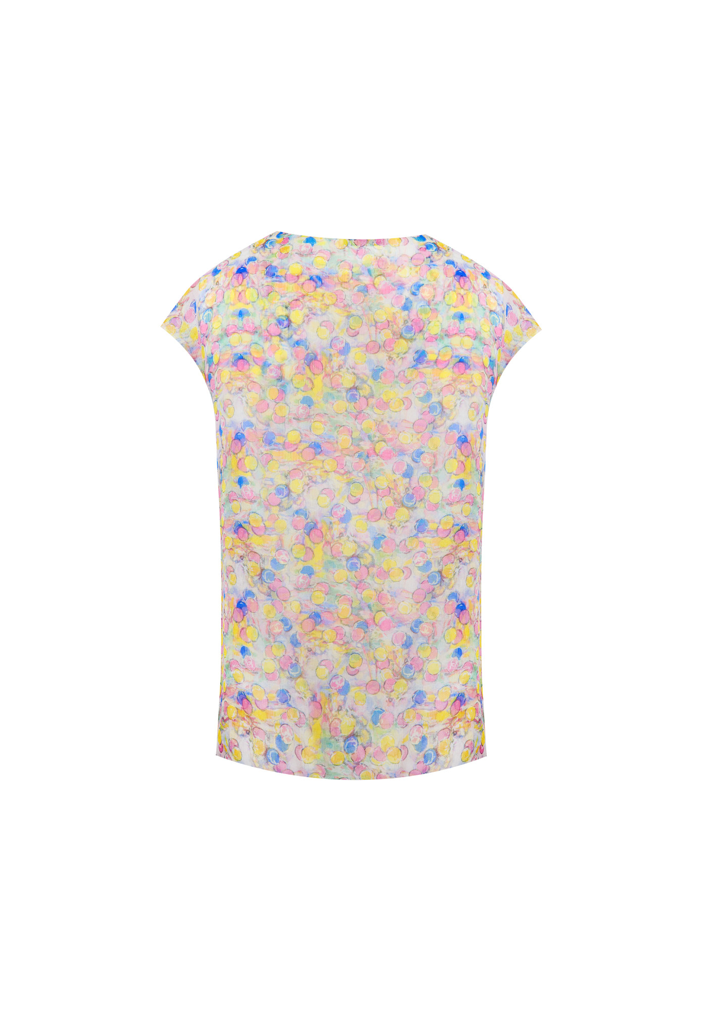 Chanel Multicolor Silk Blouse