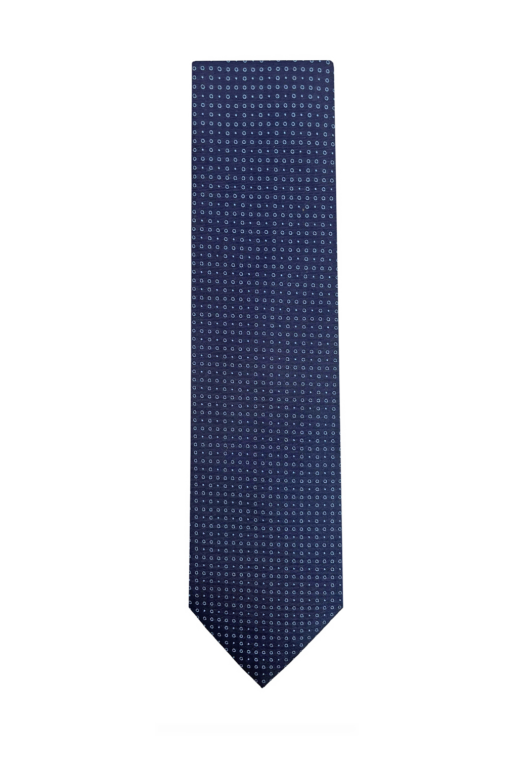Hermès Navy Blue Silk Tie
